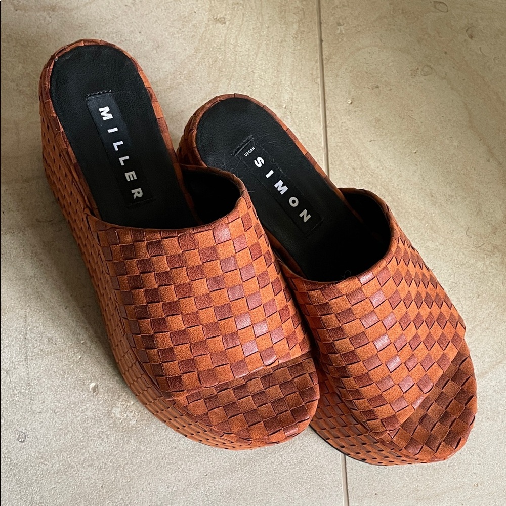 Simon Miller Woven Platform Shoes - Never Worn/Size 36 - Picture 2 of 7